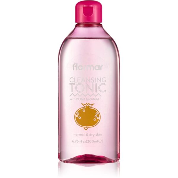 flormar Normal & Dry Skin Cleansing Tonic tonic pentru curatare pentru piele normala si uscata 200 ml-Țena