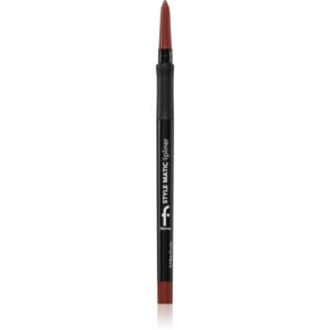 flormar Style Matic Lipliner dermatograf mat de buze rezistent la apa culoare 21 Bitter Chocolate 0.35 g-Țena
