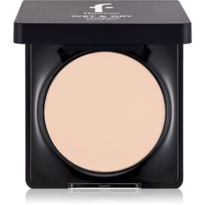 flormar Wet & Dry Compact Powder pudră unificatoare compactă culoare 005 Medium Caramel 10 g-ro