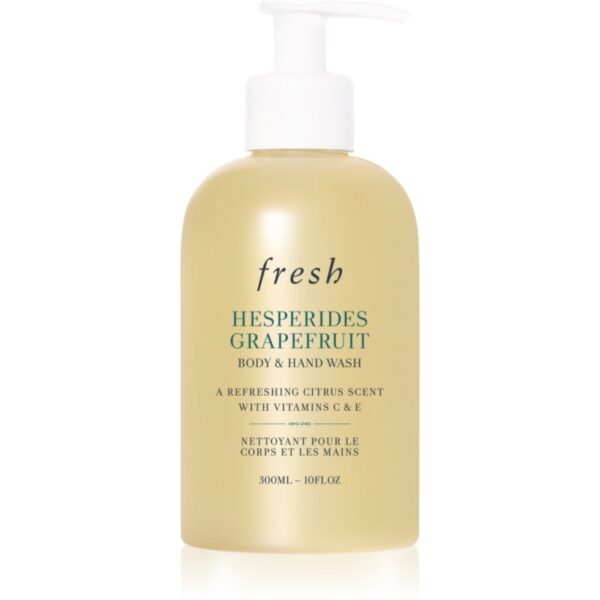 fresh Hesperides Grapefruit Body & Hand Wash gel de duș 300 ml-Țena
