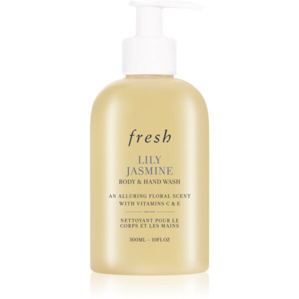 fresh Lily Jasmine Body & Hand Wash gel de duș 300 ml-Țena