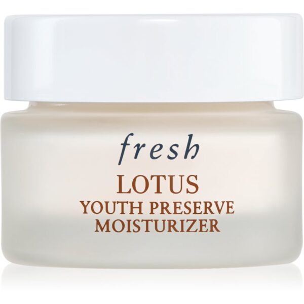fresh Lotus Youth Preserve Moisturizer crema hidratanta cu efect iluminator anti-îmbătrânire 15 ml-ro