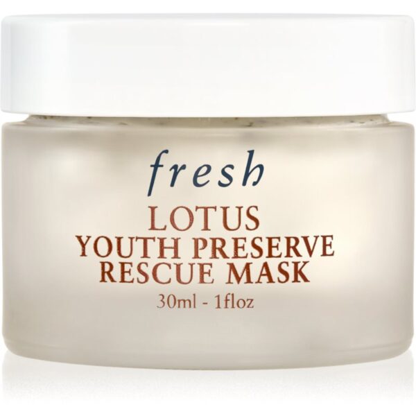 fresh Lotus Youth Preserve Rescue Mask masca pentru exfoliere anti-îmbătrânire 30 ml-ro