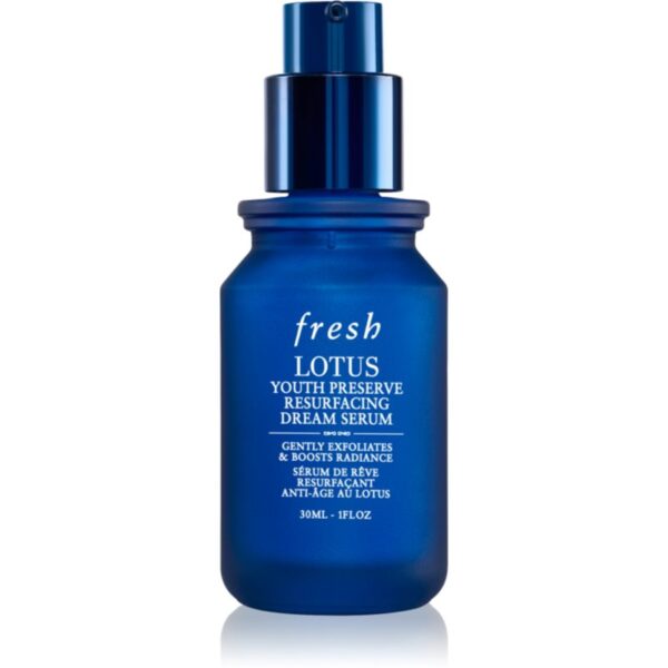fresh Lotus Youth Preserve Resurfacing Dream Serum ser de noapte Cu AHA Acizi 30 ml-ro