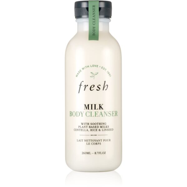 fresh Milk Body Cleanser gel de dus hidratant cu lapte vegetal 260 ml-Țena