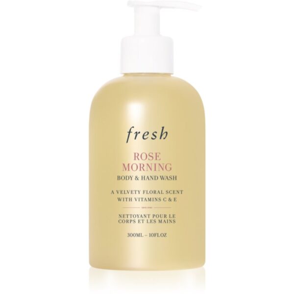 fresh Rose Morning Body & Hand Wash gel de duș de trandafir 300 ml-Țena