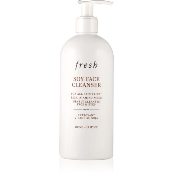 fresh Soy Face Cleanser gel de curatare pentru fata 400 ml-Țena