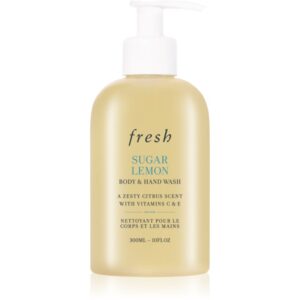 fresh Sugar Lemon Body & Hand Wash gel de duș 300 ml-ro