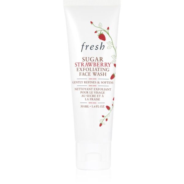 fresh Sugar Strawberry Face Wash gel exfoliant de curatare 50 ml-Țena