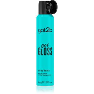 got2b got Gloss Shine Finish spray pentru protecția termică a părului pentru un par stralucitor si catifelat 200 ml-ro