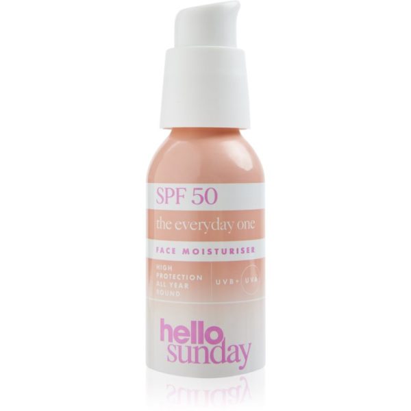 hello sunday the everyday one SPF 50 crema de soare pentru fata 50 ml-ro