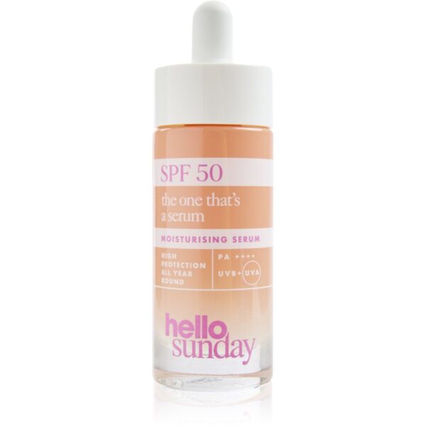 hello sunday the one that´s a serum ser protector SPF 50 30 ml-ro