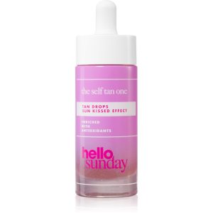 hello sunday the self tan one ser autobronzant pentru fata 30 ml-ro