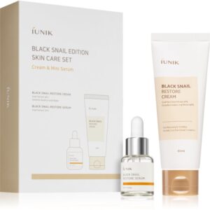 iUnik Black Snail set cadou pentru regenerarea și reînnoirea pielii-Țena