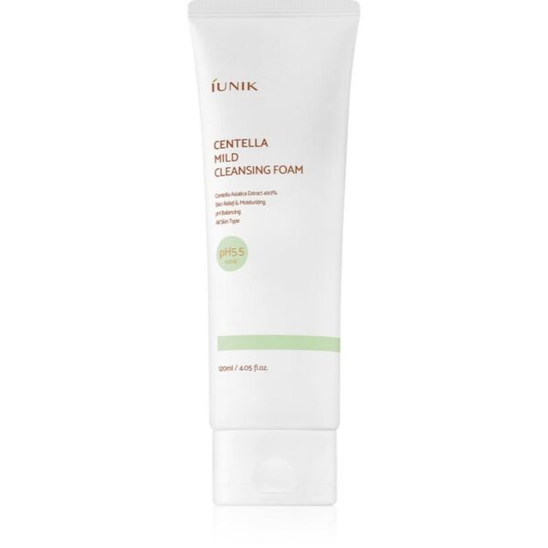 iUnik Centella cremă spumantă pentru curățare 120 ml-Țena