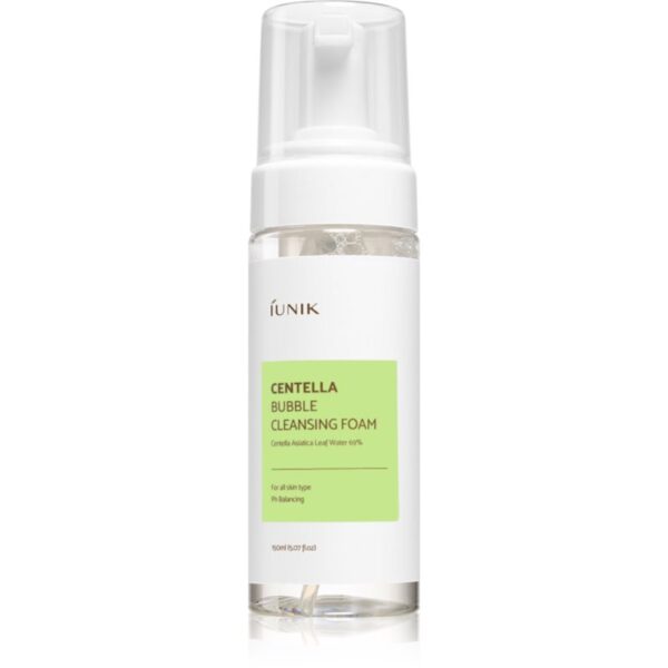 iUnik Centella demachiant spumant delicat pentru piele sensibilă 150 ml-Țena