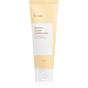 iUnik Propolis Vitamin mască de noapte pentru reînnoirea pielii cu complex de multivitamine 60 ml-ro
