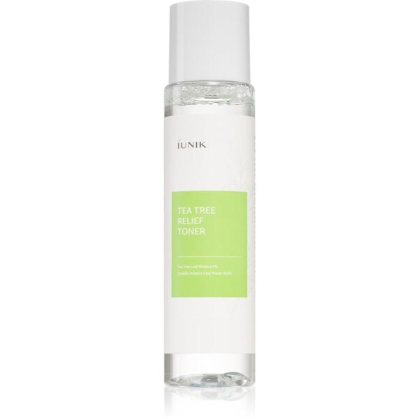 iUnik Tea Tree calmant tonic pentru piele sensibila predispusa la acnee 200 ml-ro