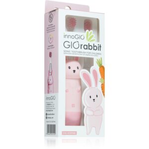 innoGIO GIORabbit Sonic Toothbrush periuta de dinti cu ultrasunete pentru copii Pink 1 buc-Țena