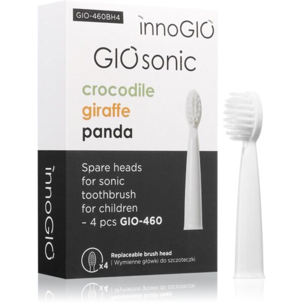 innoGIO GIOSonic Spare Heads capete de schimb pentru periuta de dinti GIOSonic 4 buc-ro