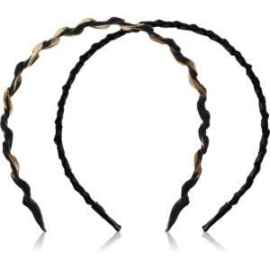 invisibobble Hairhalo True Dark Sparkle bentiță pentru păr 2x1 buc-ro