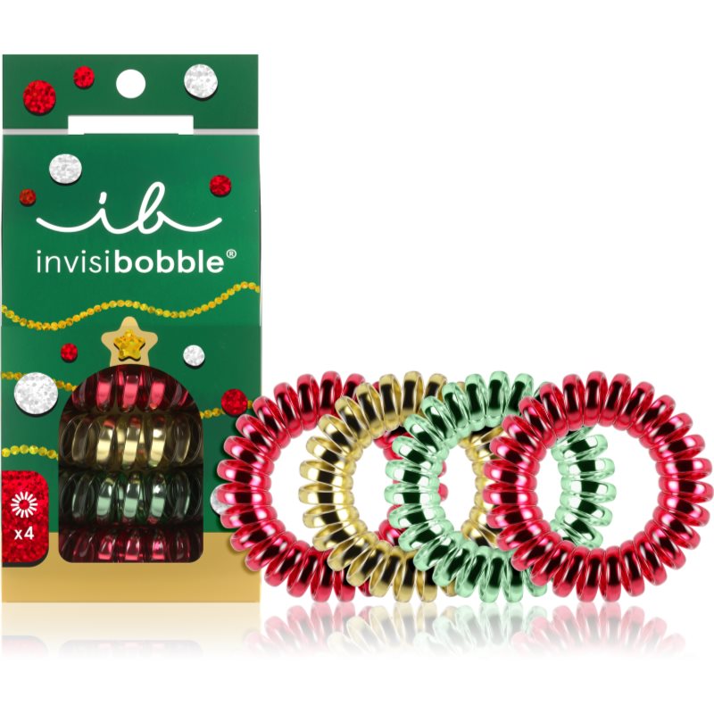 invisibobble Jingle Spiral Elastice pentru par mărimea S 4 buc-ro