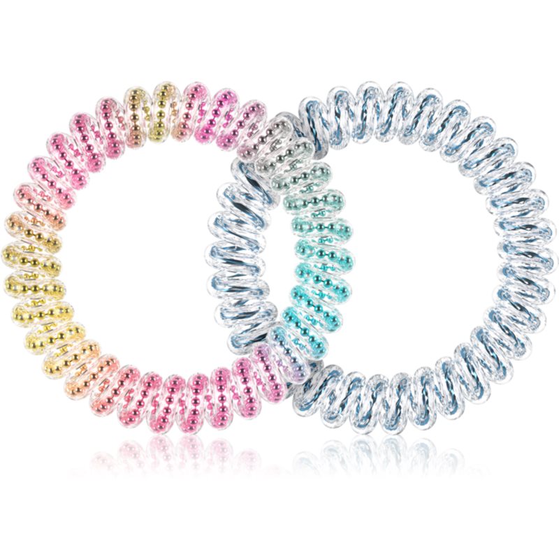invisibobble Slim Au Soleil Vibrant Vacation Elastice pentru par 3 buc-Țena