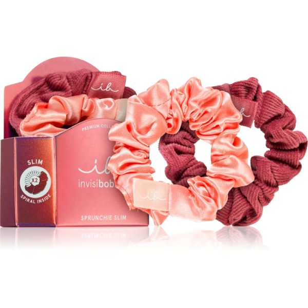 invisibobble Sprunchie Slim You Make Me Blush Elastice pentru par 2 buc-Țena