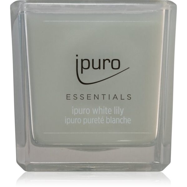 ipuro Essentials White Lily lumânare parfumată 125 g-ro