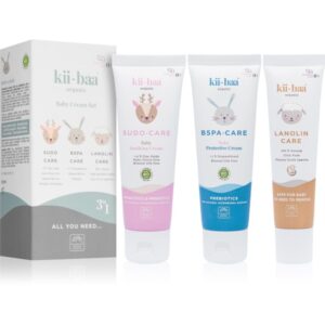 kii-baa® organic Baby Baby Cream Set set cadou pentru nou-nascuti si copii-Țena