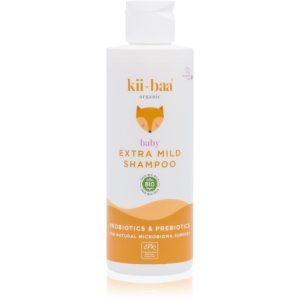 kii-baa® organic Baby Extra Mild Shampoo sampon delicat cu pre- și probiotice pentru nou-nascuti si copii 200 ml-Țena