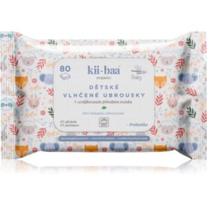 kii-baa® organic Baby Premium Care șervețele umede pentru copii pentru piele sensibila 80 buc-ro