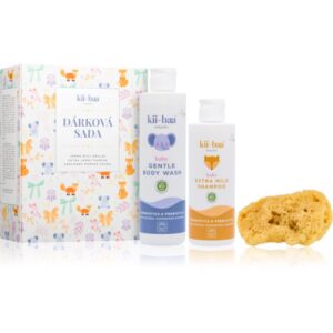 kii-baa® organic Bath Gift Set set cadou pentru nou-nascuti si copii-ro