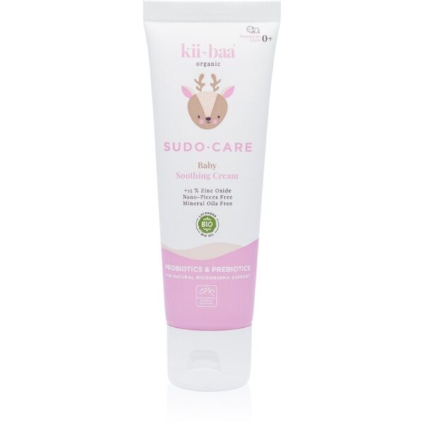 kii-baa® organic SUDO-CARE crema protectoare pentru bebelusi cu zinc 50 g-Țena