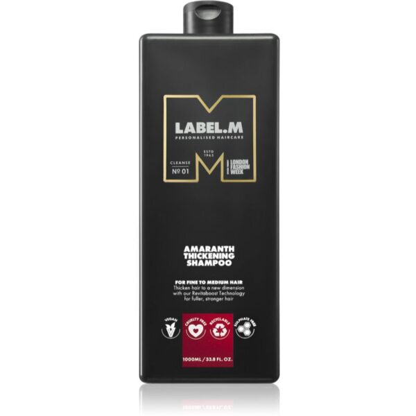label.m Amaranth Thickening Shampoo Sampon pentru extra volum. 1000 ml-ro