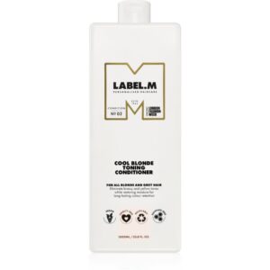 label.m Cool Blonde Conditioner balsam hidratant neutralizeaza tonurile de galben 1000 ml-ro