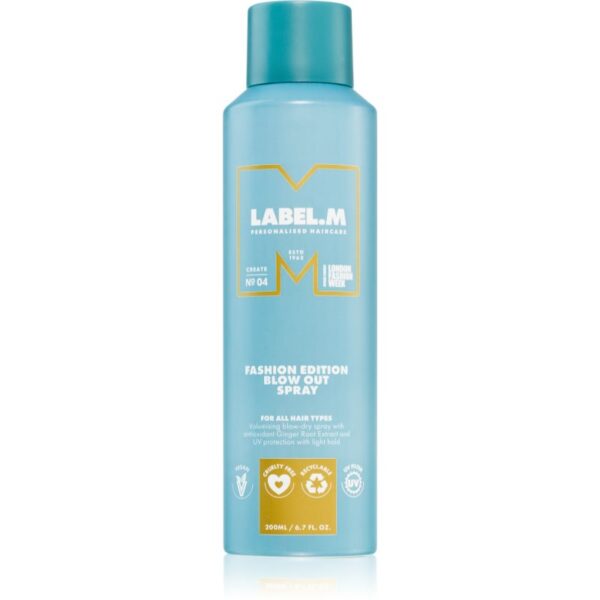 label.m Fashion Edition Spray feminin pentru elasticitatea naturală și volumul părului 200 ml-Țena