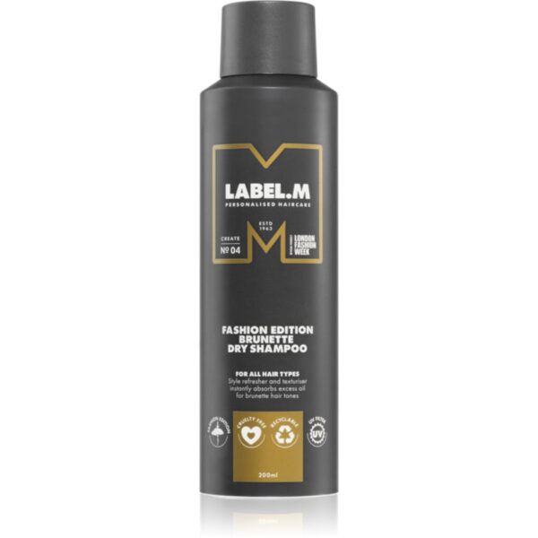 label.m Fashion Edition șampon uscat pentru părul închis la culoare 200 ml-ro