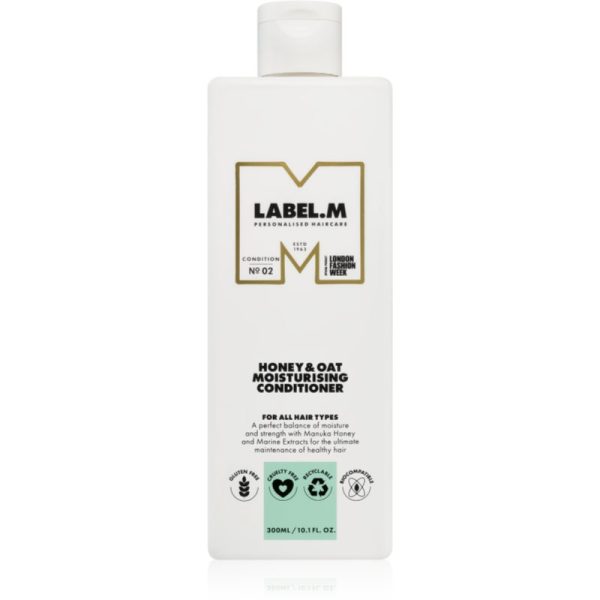 label.m Honey & Oat balsam hidratant pentru utilizarea de zi cu zi 300 ml-ro