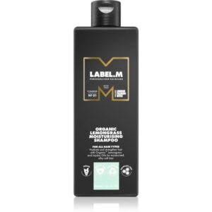 label.m Organic Lemongrass sampon hidratant pentru toate tipurile de păr 300 ml-ro