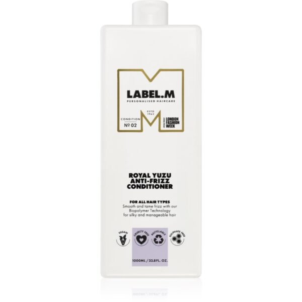 label.m Royal Yuzu balsam pentru par indisciplinat 1000 ml-ro