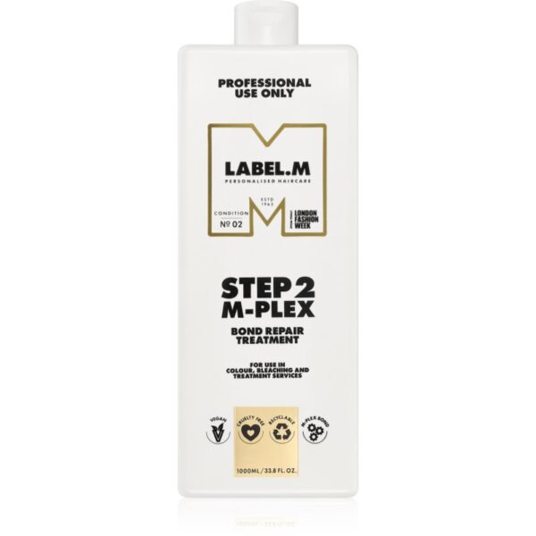 label.m Step 2 Tratament regerator și pentru consolidare pentru păr 1000 ml-ro
