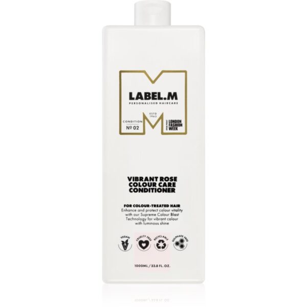 label.m Vibrant Rose Colour Care Conditioner balsam hidratant pentru păr vopsit 1000 ml-ro
