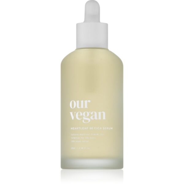 ma:nyo Our Vegan Heartleaf Cica ser calmant cu efect de hidratare 100 ml-Țena