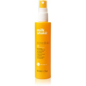 milk_shake Incredible Oil ulei pentru regenerarea și protecția părului deteriorat și a vârfurilor despicate cu ulei de argan 50 ml-Țena