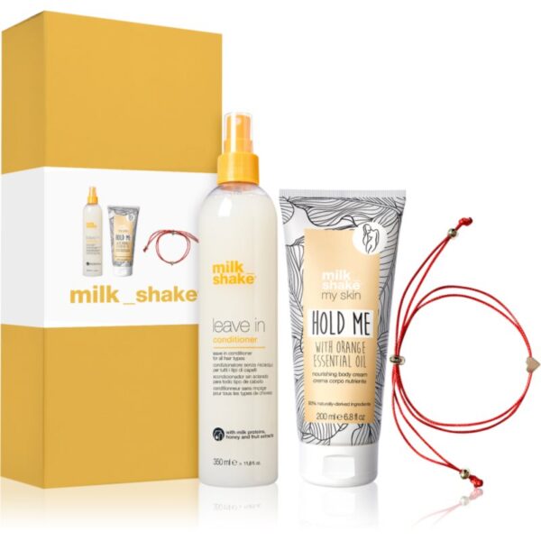 milk_shake Lleave-in Treatments set cadou pentru par si corp pentru femei-ro