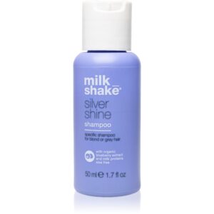 milk_shake Silver Shine șampon pentru păr gri și blond 50 ml-ro