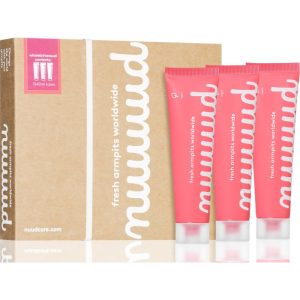 nuud Wholelottanuud Pack deodorant crema natural 3x40 ml-ro