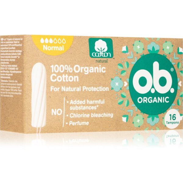 o.b. Organic Normal tampoane 16 buc-ro