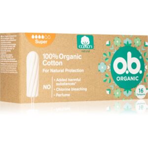 o.b. Organic Super tampoane 16 buc-ro